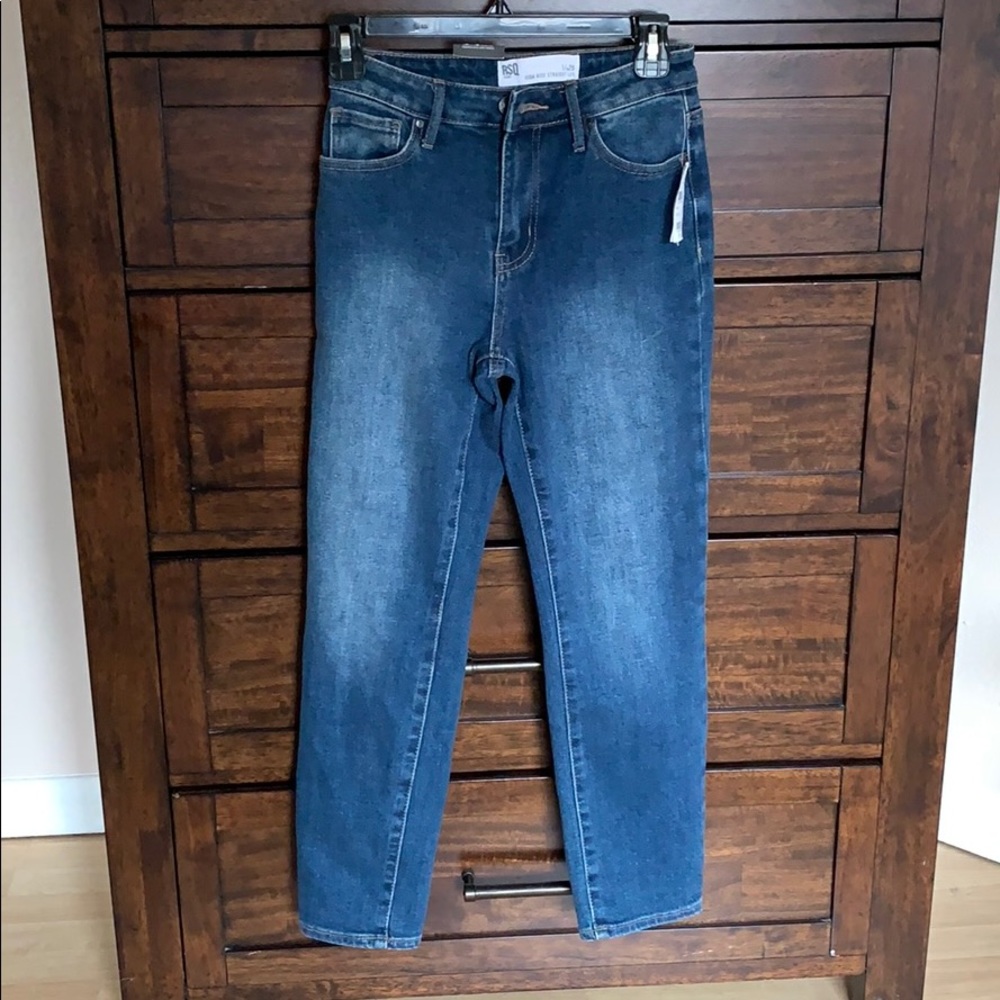 RSQ High Rise Straight Leg Jeans